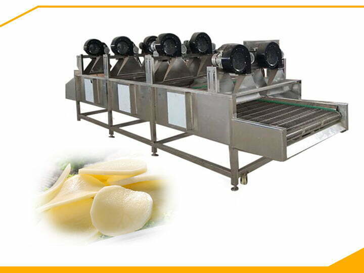fried chips cooling machine